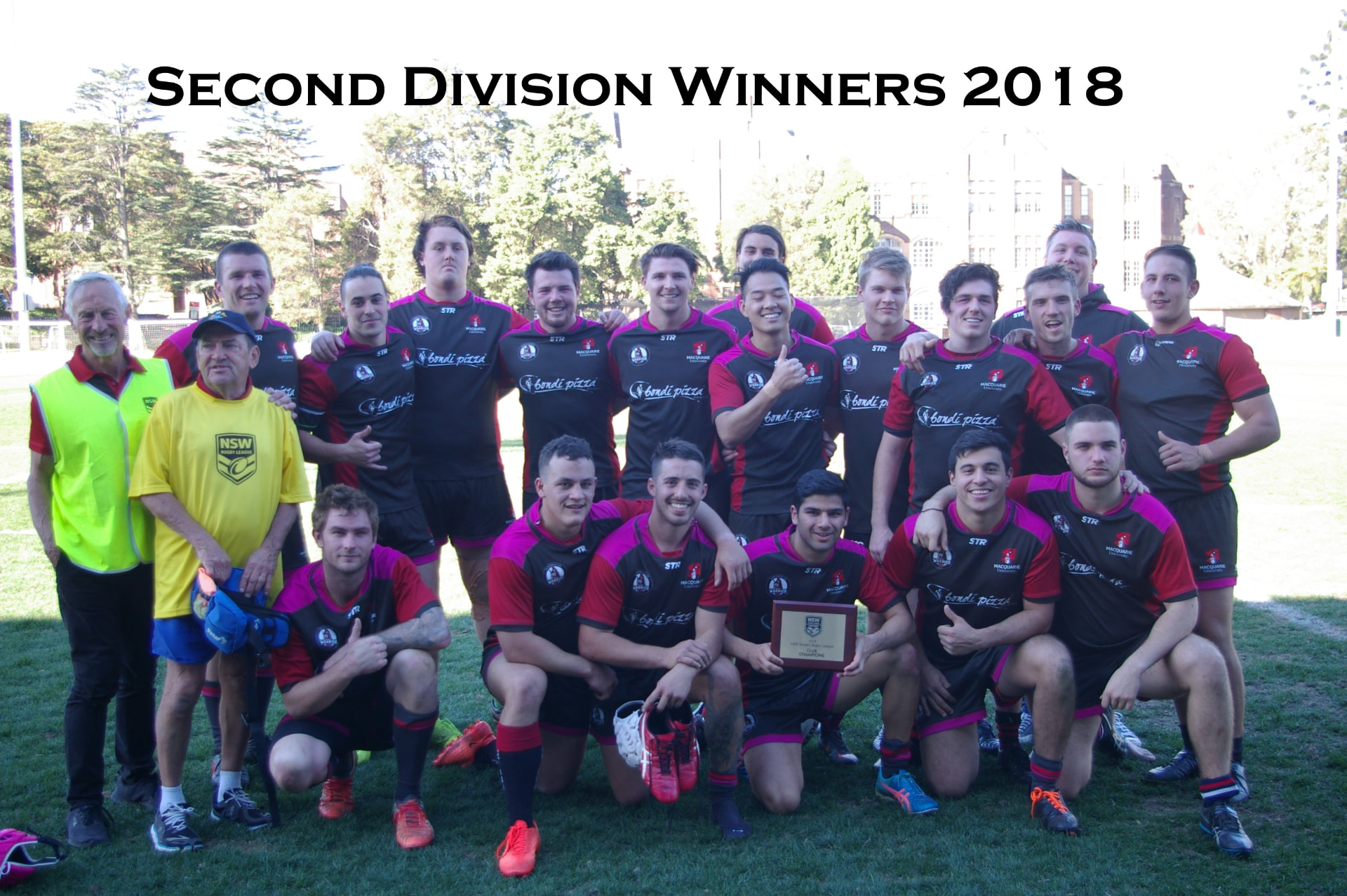 Second Division Winners, 2018